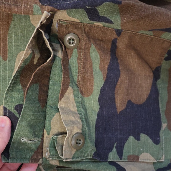 Camouflage Nato Military Jacket Mens M-Short Unisex Grunge - Picture 5 of 9